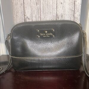 Kate Spade Black Leather Crossbody Bag